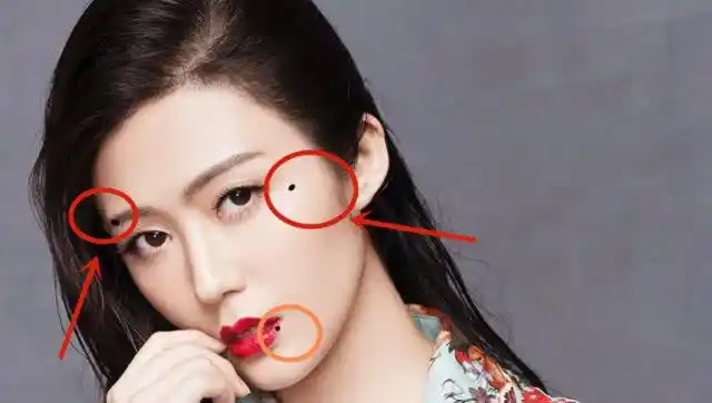 "招财吉痣"在这3个地方,全家有"天赦大财",必能富贵半边天