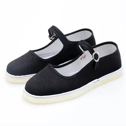 布鞋老北京手工上线牛筋女士细条条绒彩色民族风布鞋