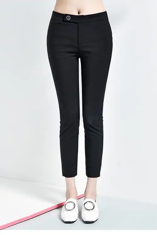 逸阳女裤逸阳春季新品逸阳时尚休闲裤长裤ewcd70006