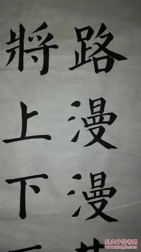 手书真迹书法:天津宋德瑞楷书《路漫漫其修远兮吾将上下而求索》