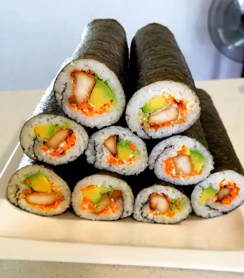 该来的还是来了_美食_寿司_海苔_解压_海苔寿司卷_美食_美食展示_普通