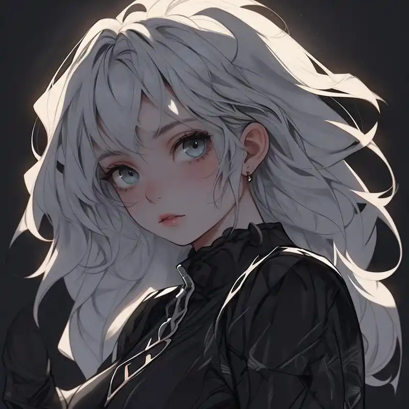 超a暗黑系列动漫女头,丧系头像,高冷头像,动漫头像,暗黑头像,病娇头像