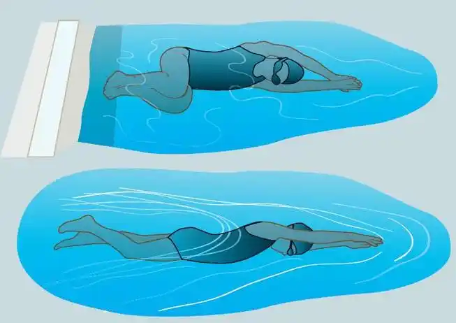 掌握翻滚转身要领,让你游泳更快一点!_身体