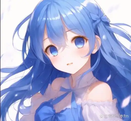 蓝色系女生头像#二次元专属交流地