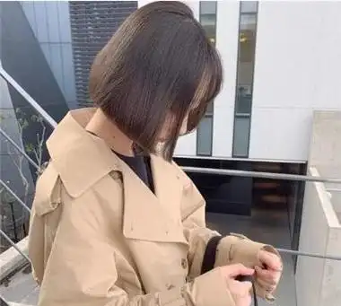 直发短发波波头,甜美飘逸容易打理_飘逸直发_女生发型大全