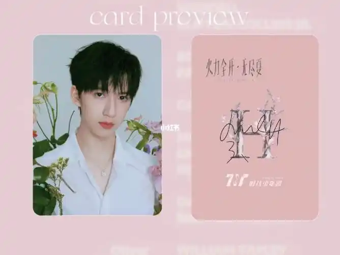 贺峻霖小卡自制