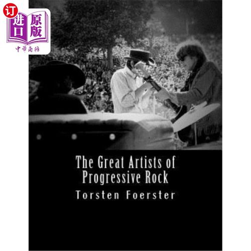 海外直订the great artists of progressive rock 进步摇滚的伟大艺术