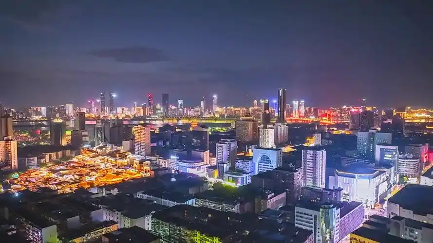 南昌夜景视频素材