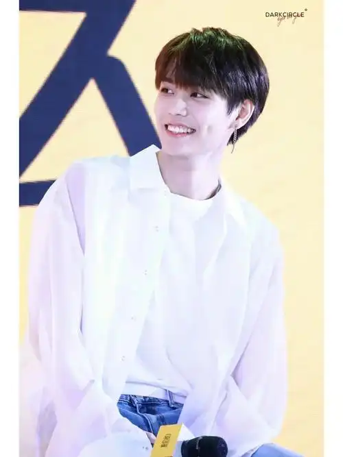 林彦俊白衬衫甜美笑容壁纸534