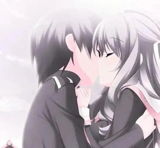 情侣头像亲亲的动漫照片 动漫头像图片大全 -【爱个性】