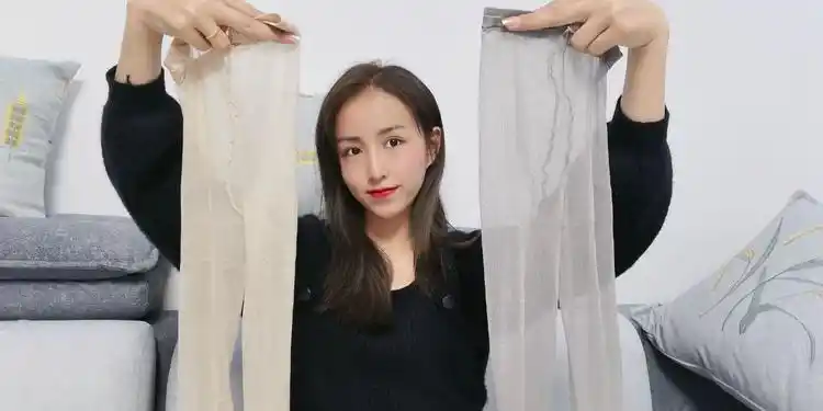 珂珂网购两款丝袜,上腿效果却截然不同,到底该如何去选择?_网易视频