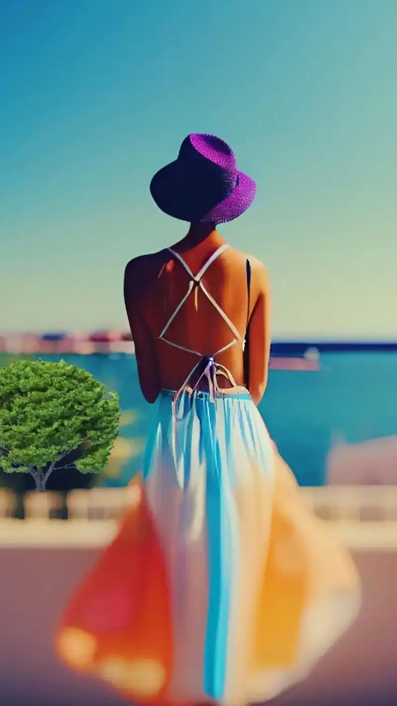 ai绘画 人物背影.#手机壁纸 #图文热点来了#人物背影 余 - 抖音