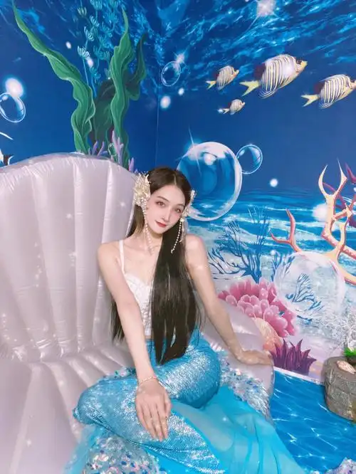 做一回百变甜心太喜欢这个人鱼公主了0469