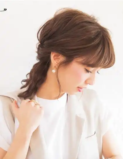 帅气公主半束发