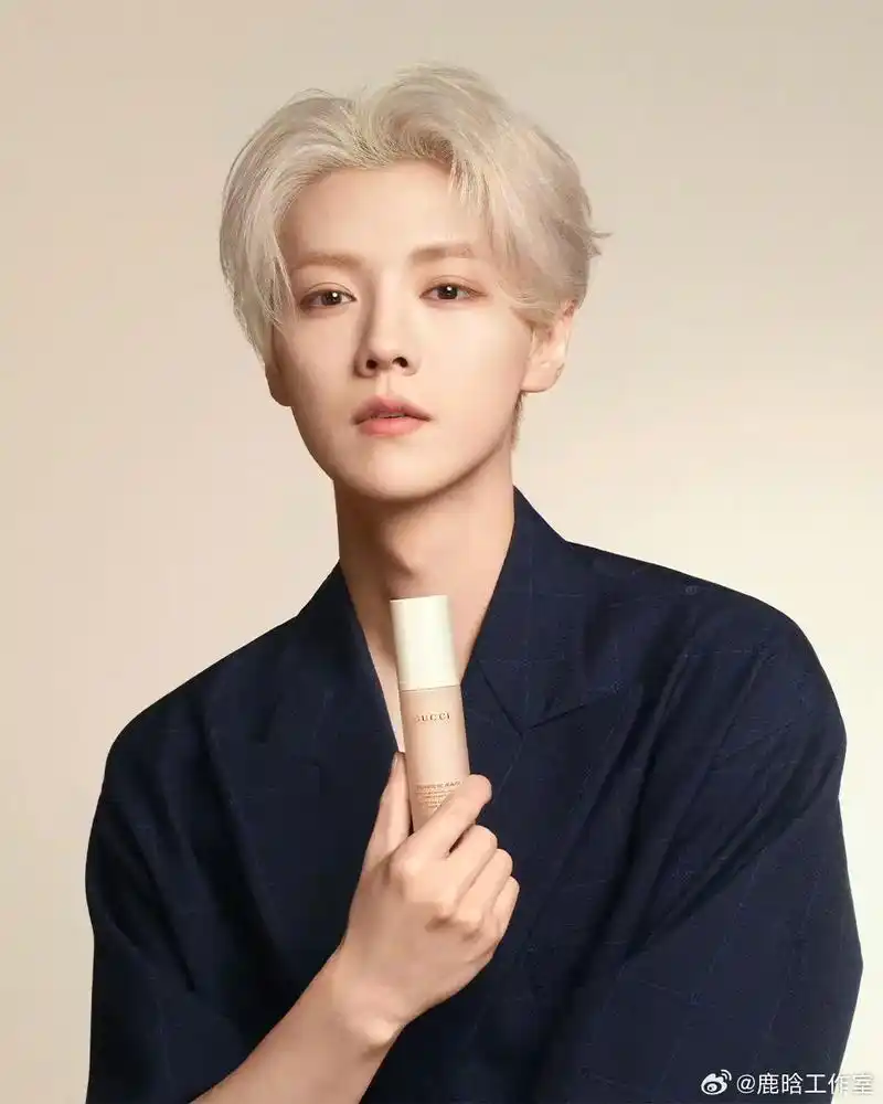 鹿晗gucci全球代言人 #高级脸 #从漫画里走出来的男孩 - 抖音