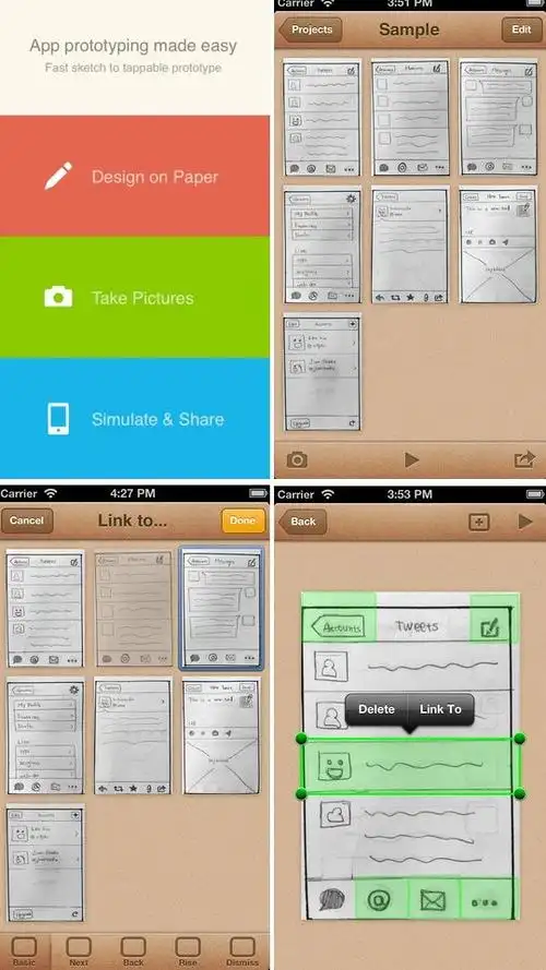 15款优秀移动app产品原型设计工具