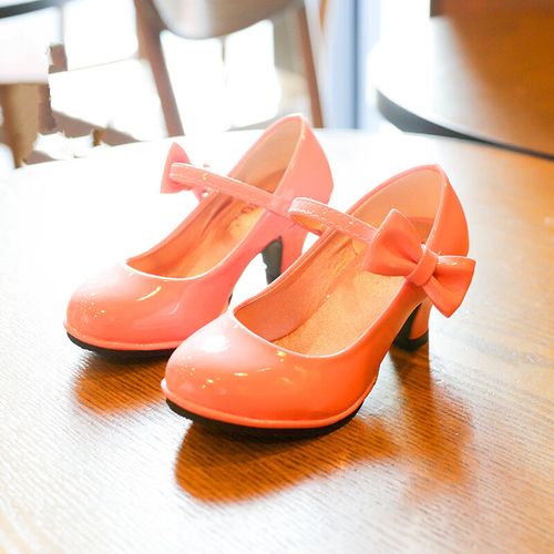 俪韵小屋(li yun house)九岁小孩穿的高跟鞋穿黑女童休闲秋季高小孩子