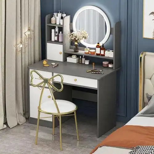 当前位置:>首页>惠券直播>某宝网>居家>梳妆台卧室现代化妆台化妆桌