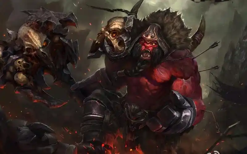 青择dota2万古流芳局三号位斧王