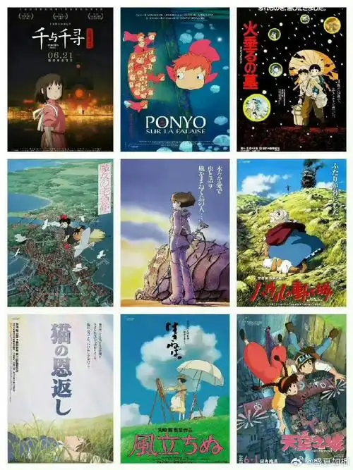 宫崎骏合集 吉卜力工作室    25部动画作品终极收藏版 .