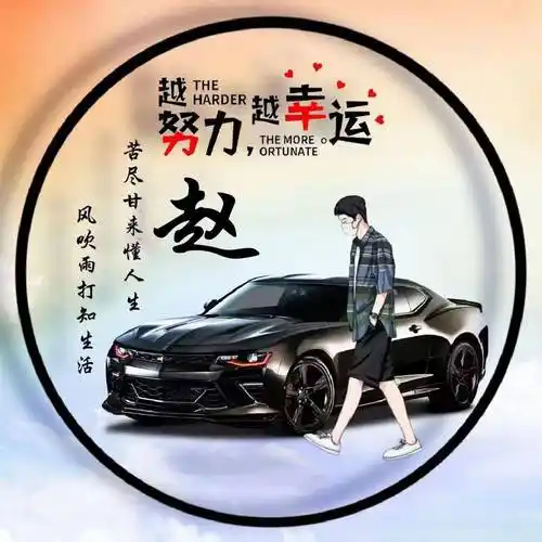 男生姓氏头像帅气 汽车头像带姓图片_大全_专用_程序