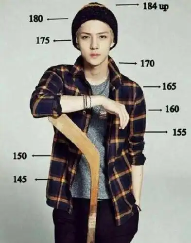 sehun# #吴世勋# 对照一下你的身高到世勋哪儿