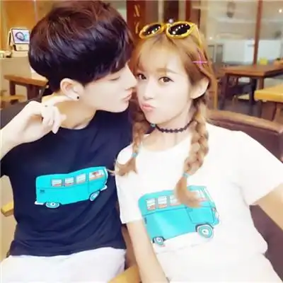 韩系风超幸福情侣头像韩版范情头一对头像