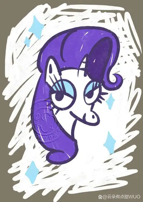 跟着碧琪画小马