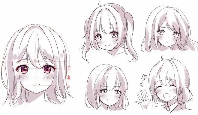 脸型|插画|颜文字_网易订阅