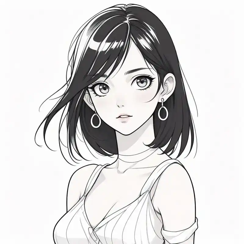 动漫风女生头像94简约又干净