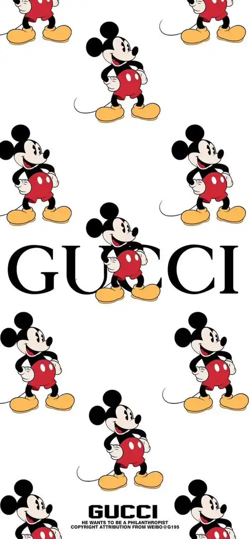 壁纸 米奇 迪士尼 米妮 米老鼠 唐老鸭 gucci