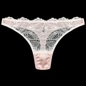真丝丁字内裤女蚕丝图片