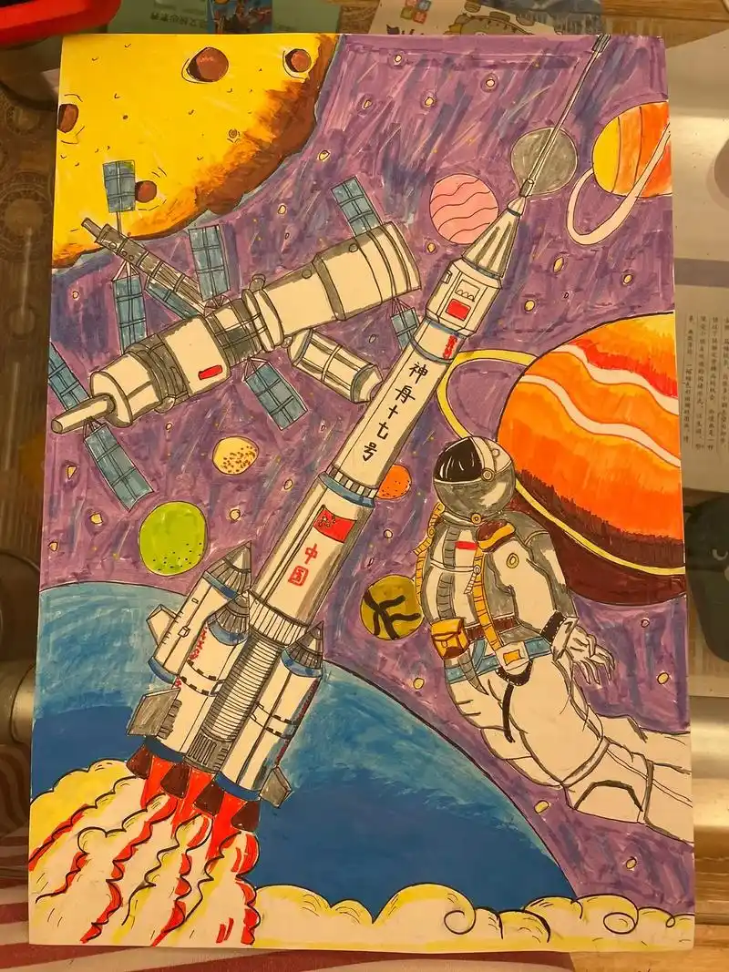 宇航员在宇宙中探索可以让人类居住的星球#航 - 抖音