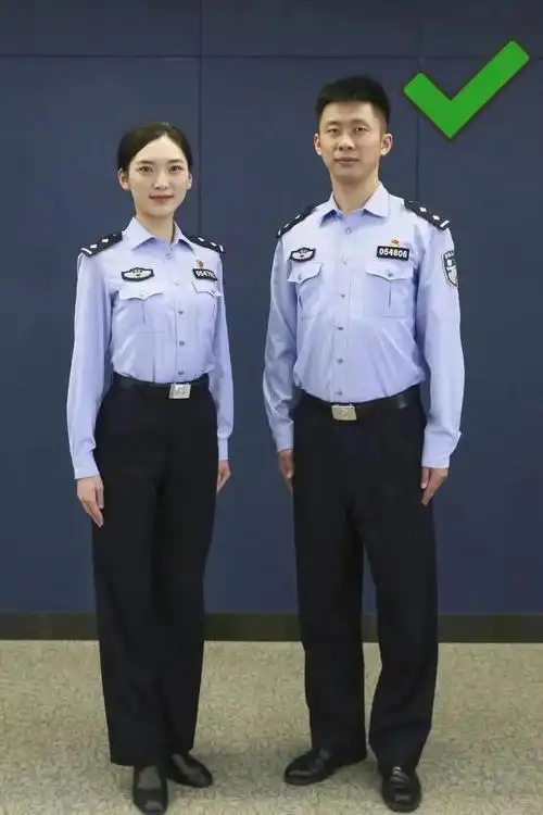 必看人民警察的正确穿搭