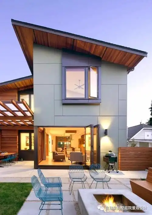 院子,简而美,美至极——豪宅自建房别墅农村乡村庭院子私家花园景观