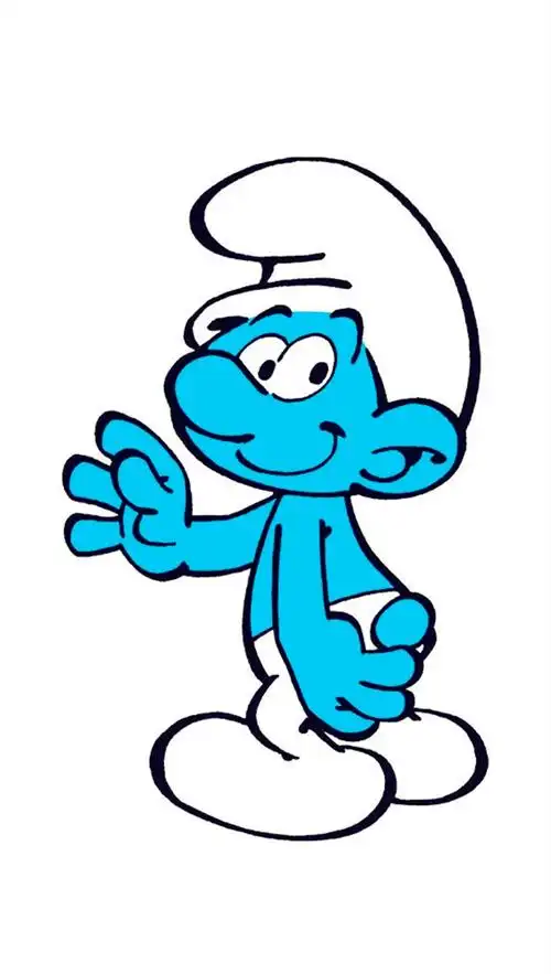 iphone壁纸蓝精灵sumrf