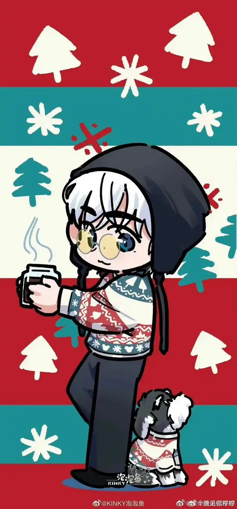 动漫壁纸来咯!最后一张是出处.#刘宇宁 #q版人物 #往后余 - 抖音