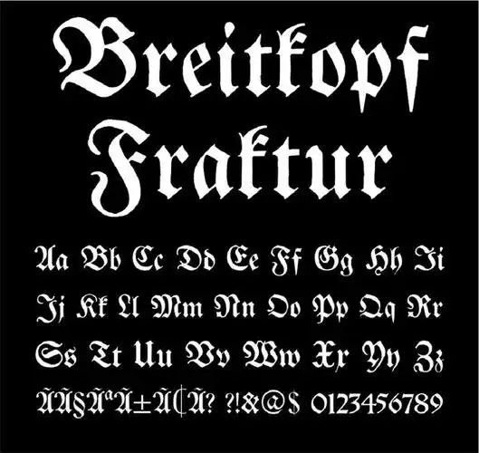 用一篇文章帮你全面认识哥特风英文字体附下载包