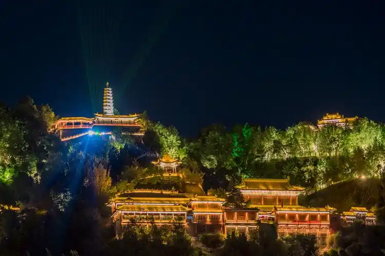 兰州白塔山公园