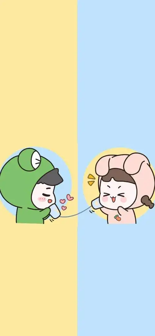 情侣聊天背景壁纸