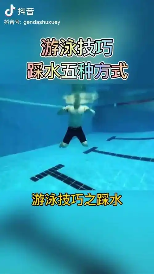 踩水的五种方法建议大家收藏转发游泳技巧学游泳游泳踩水蛙泳dou十小