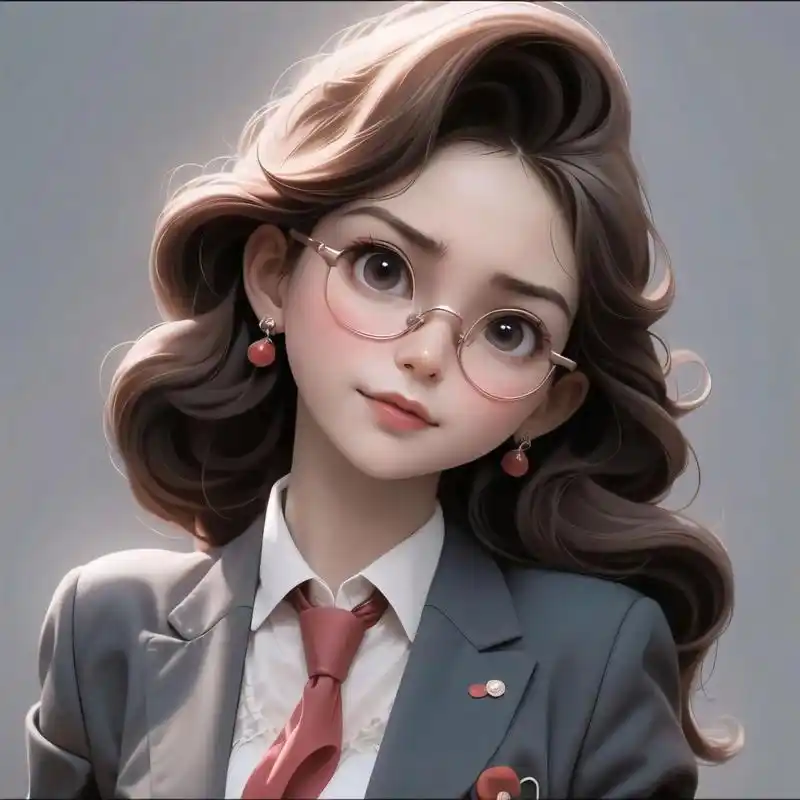 女生头像 职业头像系列之律师(眼镜版)  超多粉丝要的律师眼镜版来啦