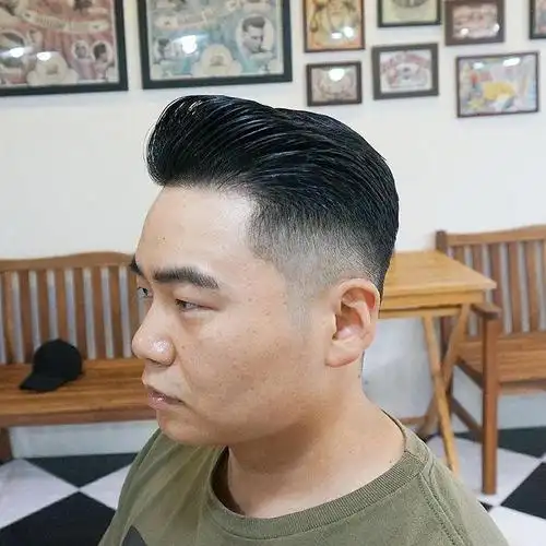 复古大背头,2018型男最爱的发型