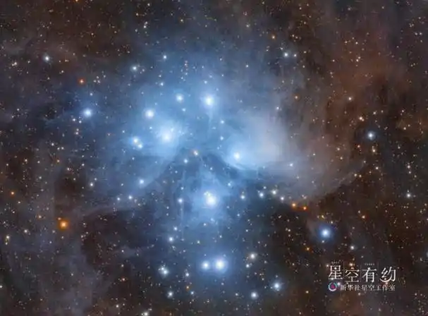 11日傍晚天宇上演浪漫一幕:亮金星近距离相伴昴星团