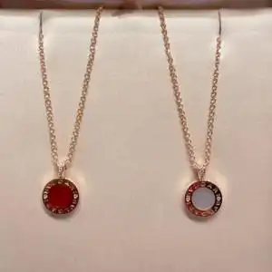 宝格丽镂空款项链