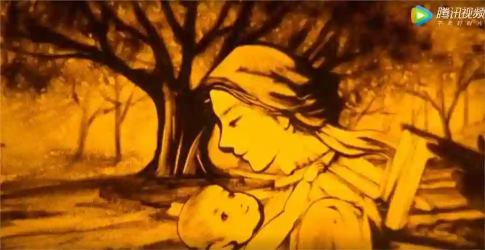 【沙画欣赏】母亲节快到了,一定要回家和妈妈说一句谢谢!