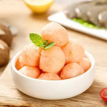 海底捞 咸蛋黄虾丸108g/盒  半成品虾制品生鲜火锅丸料 火锅烧烤关东