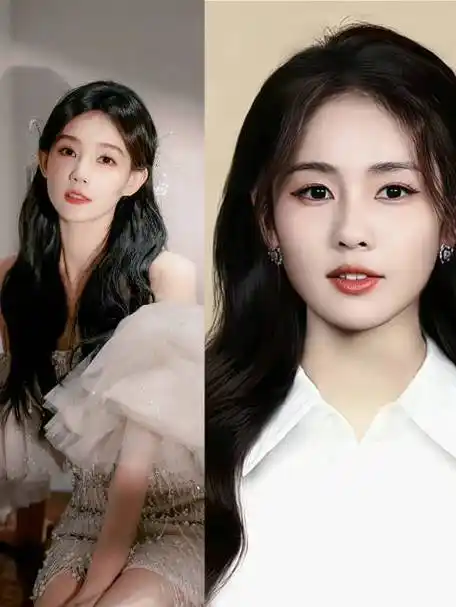 分不清李一桐白鹿