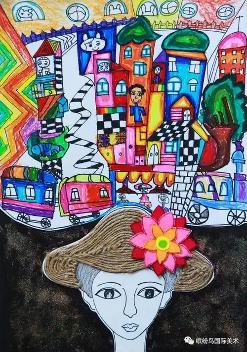 缤纷鸟第六届全国少儿美术大赛绘画类少儿a组特等奖获奖作品欣赏(下)