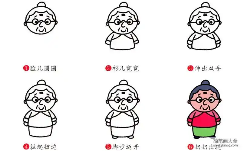 老太公简笔画